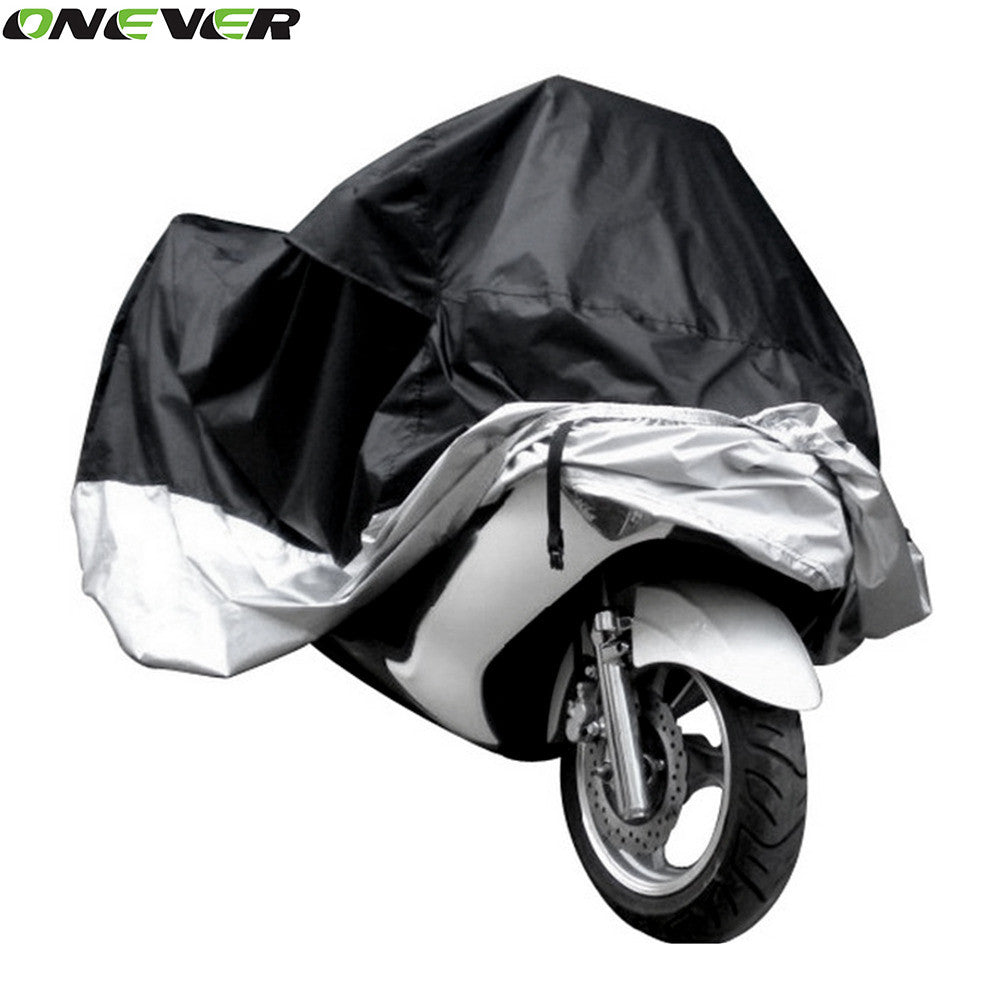 Motorcycle Cover Waterproof Outdoor Uv Protector Bike Rain Dustproof Covers Sun Prevent Cover for Scooters Bike Moto220*95*110cm